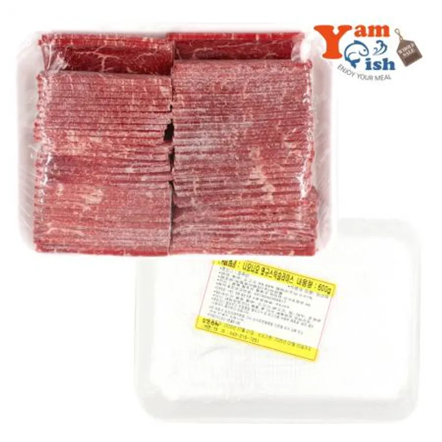 초밥용 와규 스틱 슬라이스 600g(4mm) 이미지