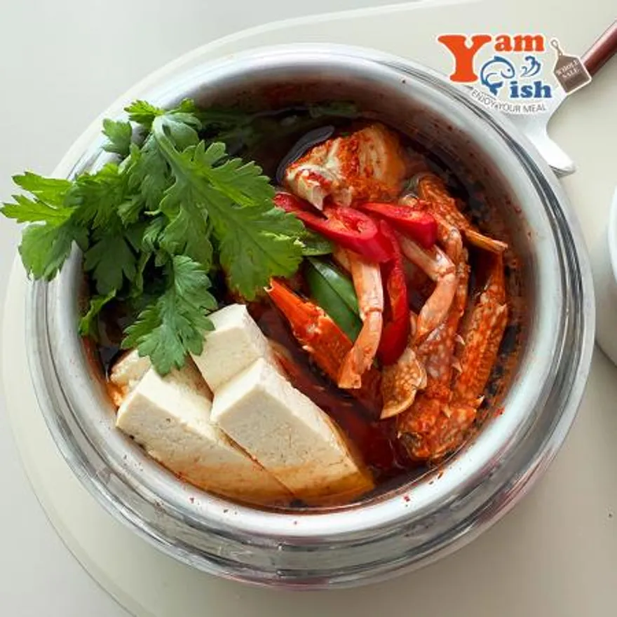 바레인 튀니지 절단 꽃게 L 500g 이미지