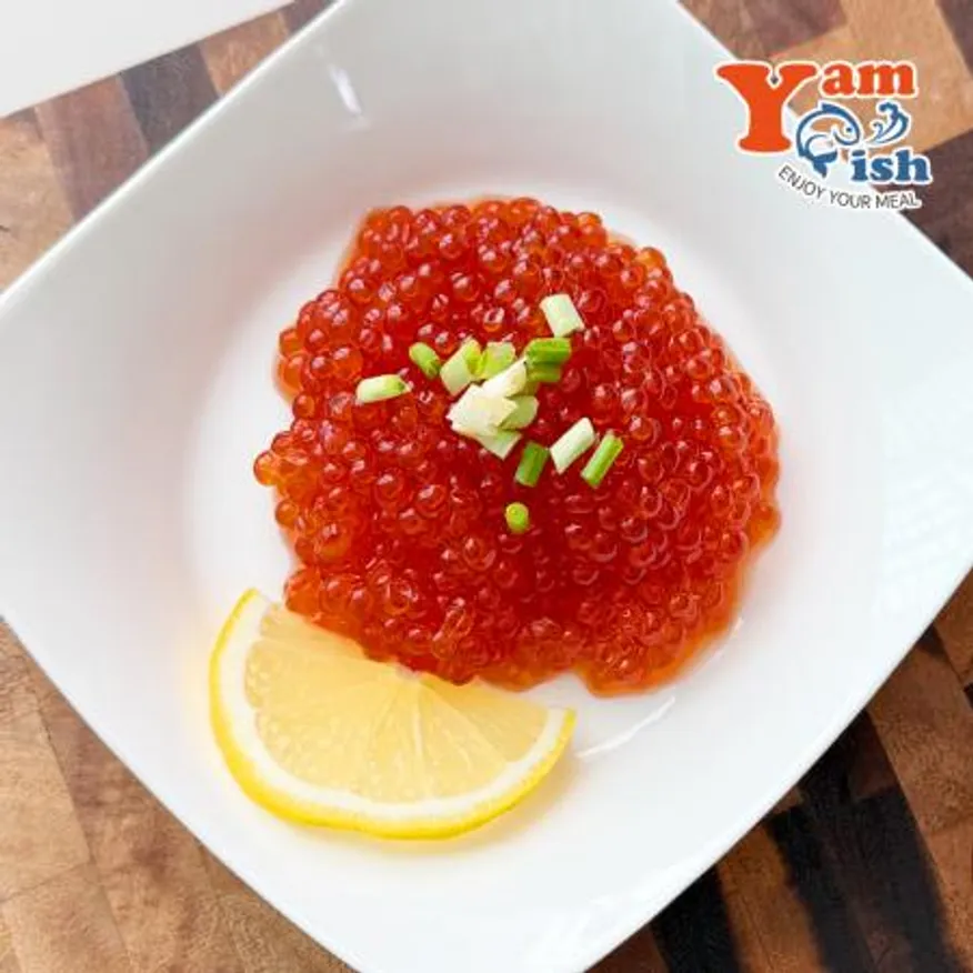 이쿠라 쇼유츠케 500g X 24개 북해도 연어알 간장절임 이꾸라 쇼유즈케 이미지