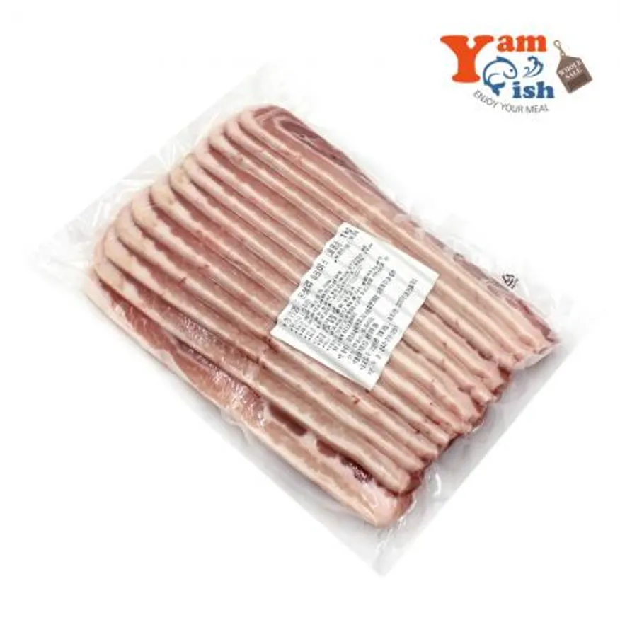 냉동 삼겹살 1kg 7mm 슬라이스 이미지