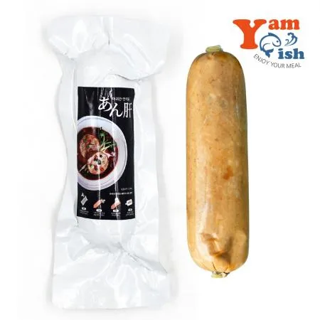 안키모 아귀간 200g 원형 소시지형 앙키모 푸아그라 아구간 이미지