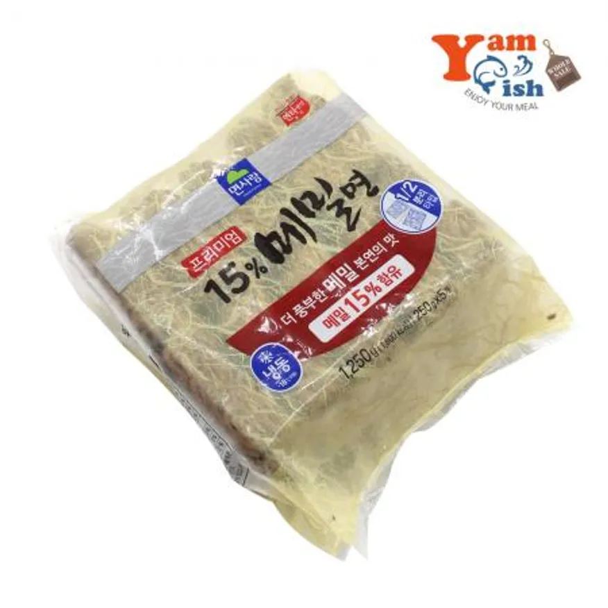 면사랑 프리미엄 메밀면 1.25kg (250g x 5개입) 이미지