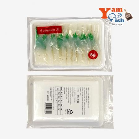 초밥용 솔방울 초한치 160g (8g 20미) x 40개 한치초밥 초재료 초밥재료 스시