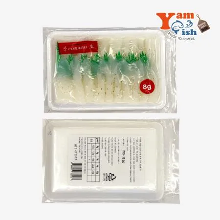 초밥용 솔방울 초한치 160g (8g 20미) x 40개 한치초밥 초재료 초밥재료 스시