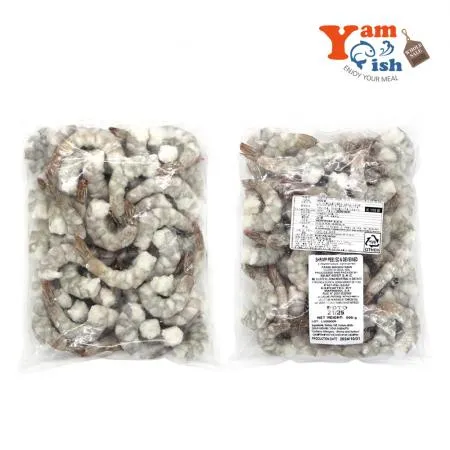 칵테일새우 900g 21/25 40-50미 두절탈각 생새우살 흰다리새우 이미지