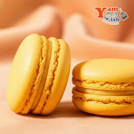 망고 마카롱 100개입 1박스 대용량 이미지