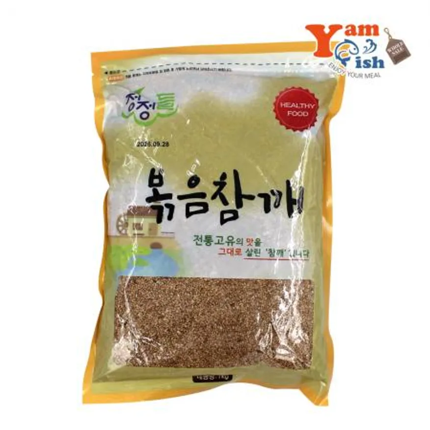 청정들 볶음참깨 1kg 이미지