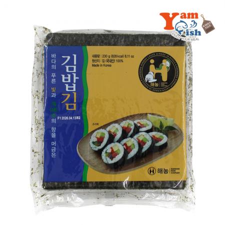 해농 김밥김 골드 230g(100매) 무조미 구운김