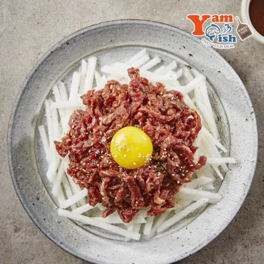 냉동육회 10kg (1kg X 10팩) 호주산 소고기 이미지