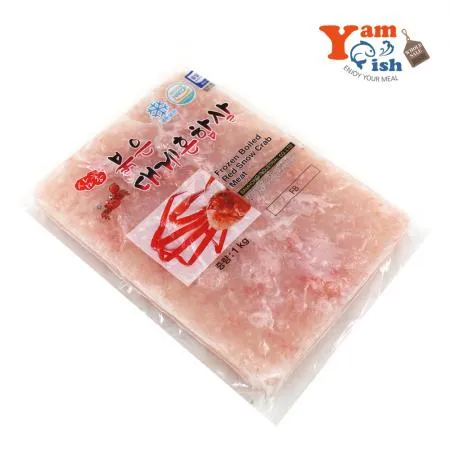 홍게살 붉은대게살 1kg 혼합 파지살 이미지