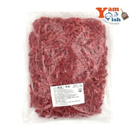 국내산 냉동육회 1kg
