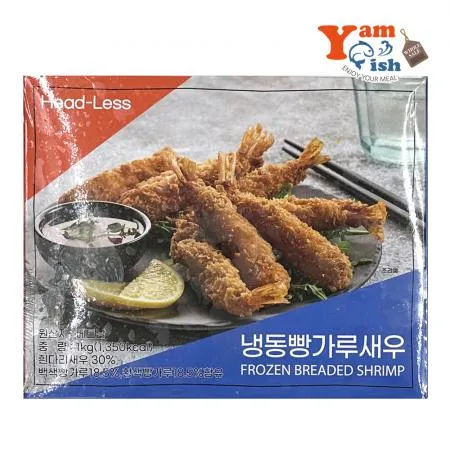 빵가루새우 1kg (20g 50미) 새우튀김 냉동 왕새우튀김