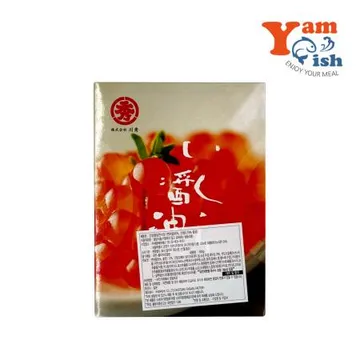 이쿠라 쇼유츠케 500g 북해도 연어알 고급형 간장절임 이꾸라 쇼유즈케