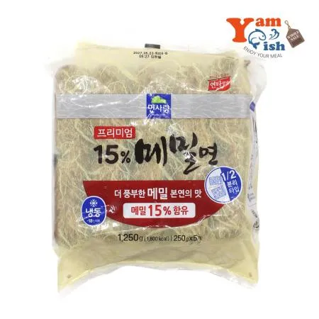 면사랑 프리미엄 메밀면 1.25kg (250g x 5개입)