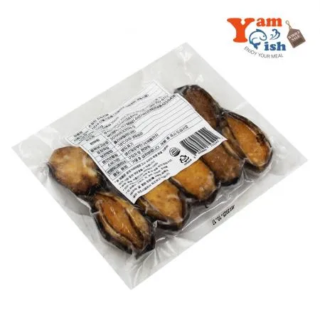 국산 완도 자숙 전복살 200g 10미 이미지