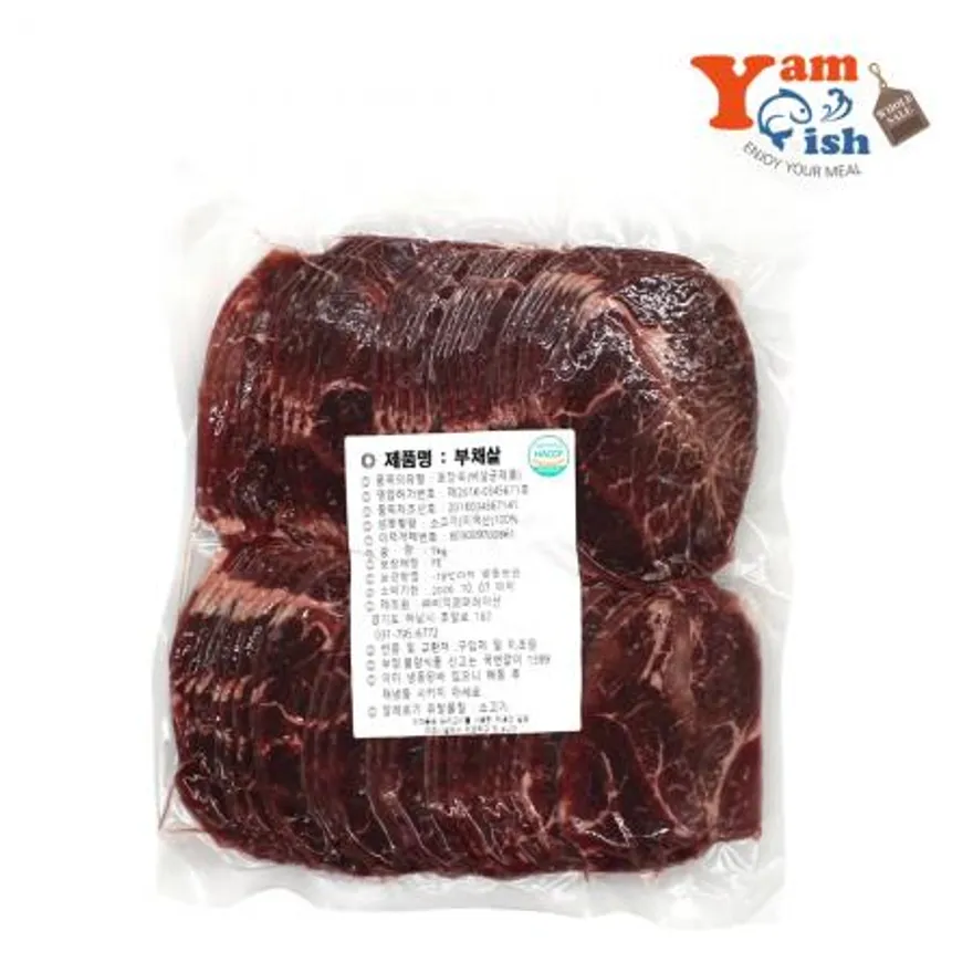 부채살 슬라이스 10kg (1kg X 10팩) 이미지