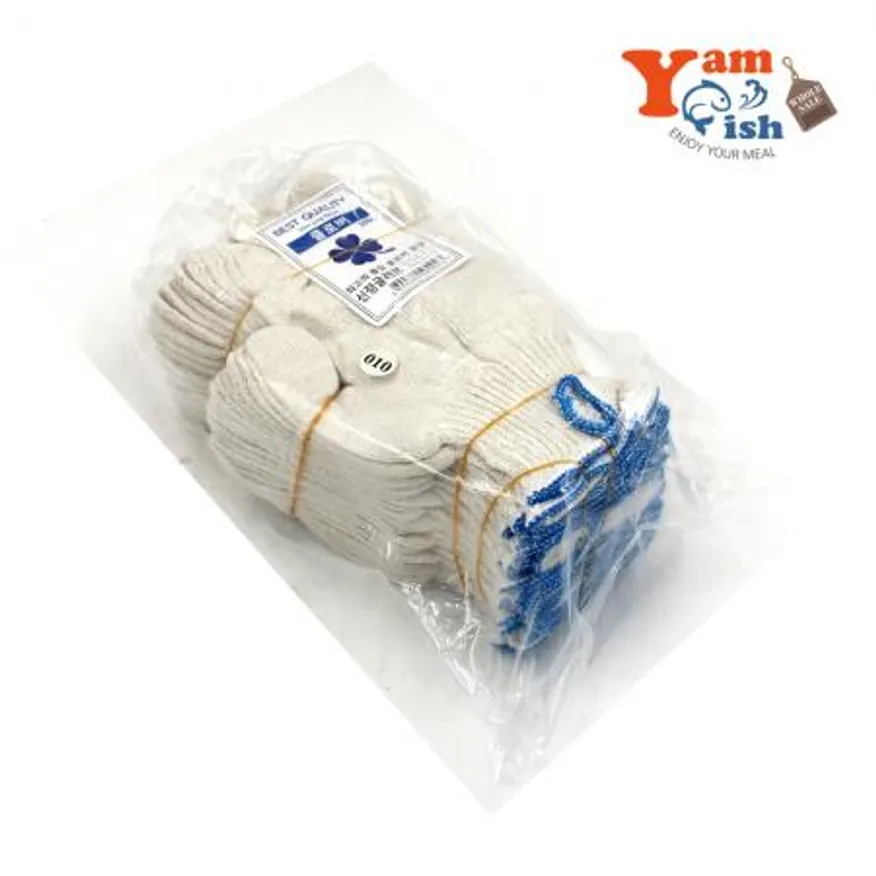 클로버 면장갑 50g 10개입 X 10개 이미지