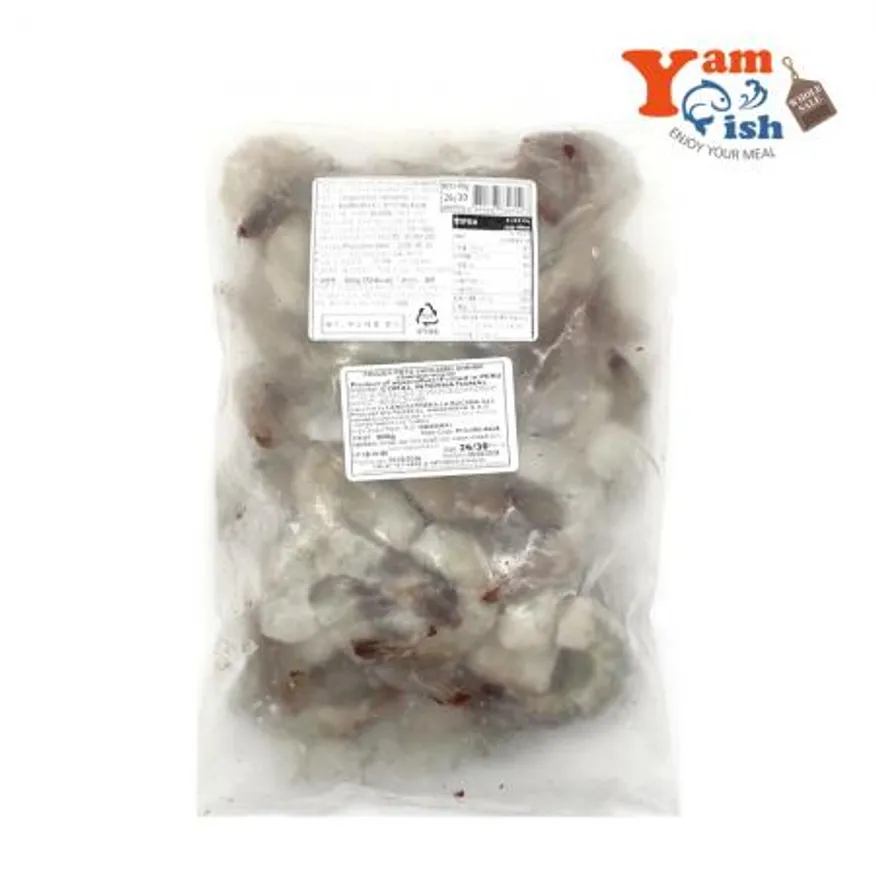 칵테일새우 900g 26/30 50-60미 두절탈각 생새우살 흰다리새우 이미지