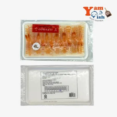 초밥용 새우 4L 150g 24미 X 20팩 초새우 새우초밥 초밥재료 스시