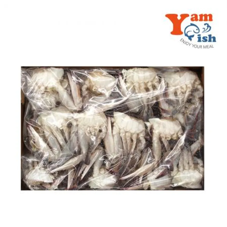 냉동 절단꽃게 S 450g 살이 꽉 찬 급냉 손질꽃게 해물찜 탕용 이미지