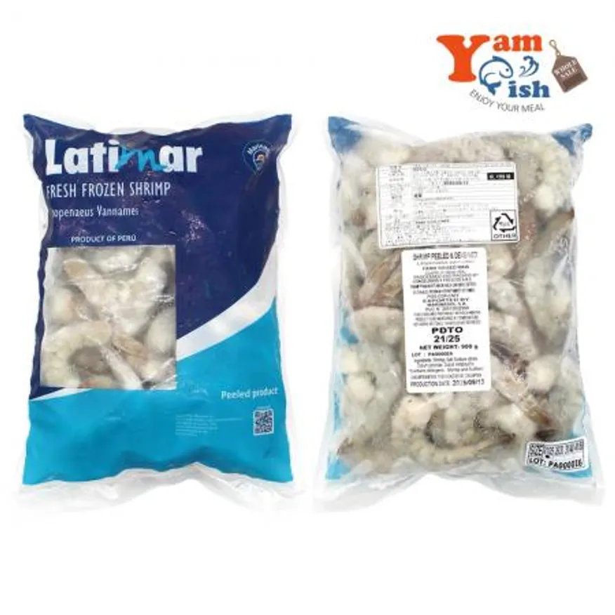 칵테일새우 900g 21/25 40-50미 두절탈각 생새우살 흰다리새우 이미지