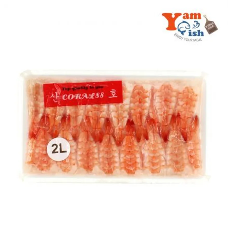 초밥용 새우 2L 125g 30미 x 20개 초새우 새우초밥 초밥재료 스시 이미지