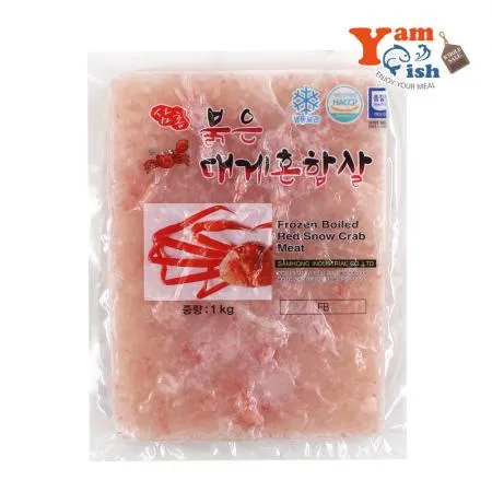 홍게살 붉은대게살 1kg 혼합 파지살