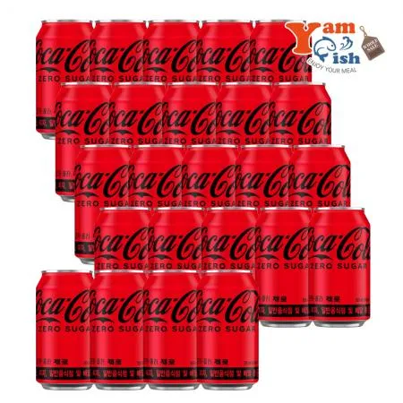 코카콜라 제로 뚱캔 355ml*24개입