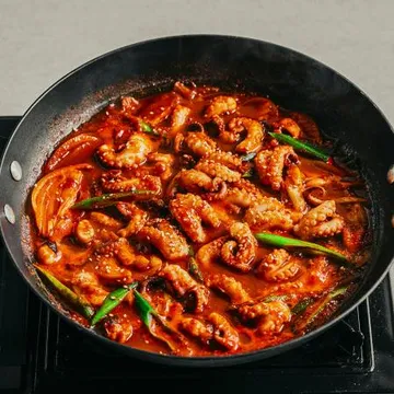 홍대쭈꾸미 매운맛 500g X 8팩 매콤한 수제양념