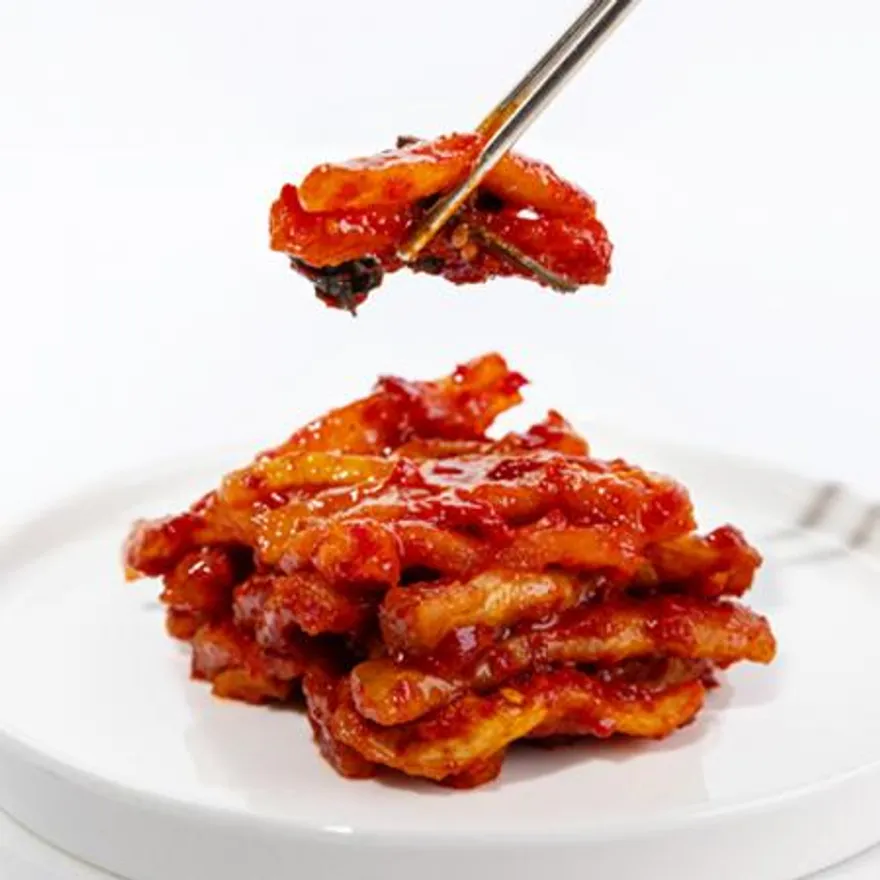 맛집밥상 무말랭이 이미지