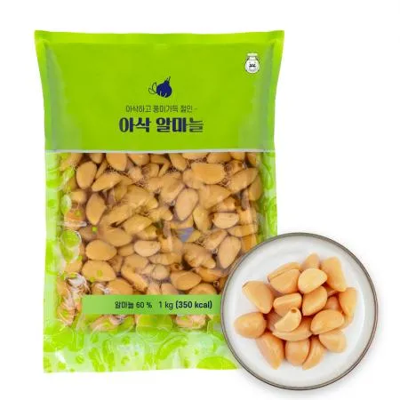 곰테이블 알마늘 장아찌 1kg