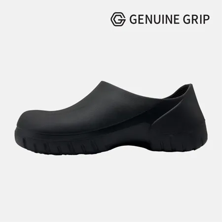 3400 블랙 250mm 제뉴인그립 미끄럼방지 조리화 작업화 주방화 방수 식자재 업소용 이미지