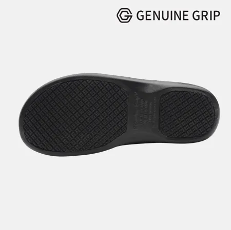 3800 270~275mm 블랙 제뉴인그립 미끄럼방지 조리화 작업화 주방화 방수 식자재 업소용 이미지