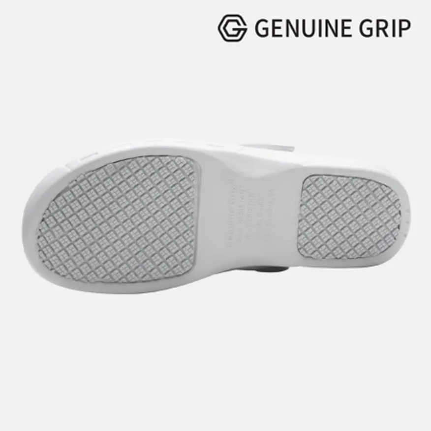 3900 260~265mm 화이트 제뉴인그립 미끄럼방지 조리화 작업화 주방화 방수 식자재 업소용 이미지