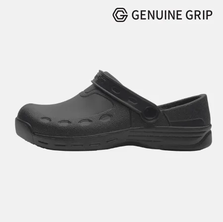 3900 270~275mm 블랙 제뉴인그립 미끄럼방지 조리화 작업화 주방화 방수 식자재 업소용 이미지