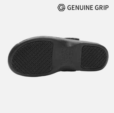 3900 270~275mm 블랙 제뉴인그립 미끄럼방지 조리화 작업화 주방화 방수 식자재 업소용 이미지