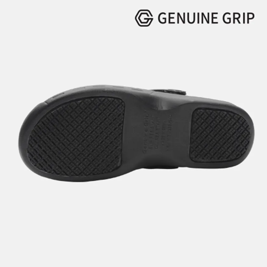 3900 280~285mm 블랙 제뉴인그립 미끄럼방지 조리화 작업화 주방화 방수 식자재 업소용 이미지