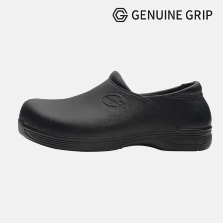 3800 310mm 블랙 제뉴인그립 미끄럼방지 조리화 작업화 주방화 방수 식자재 업소용 이미지