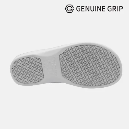 3800 250~255mm 화이트 제뉴인그립 미끄럼방지 조리화 작업화 주방화 방수 식자재 업소용 이미지