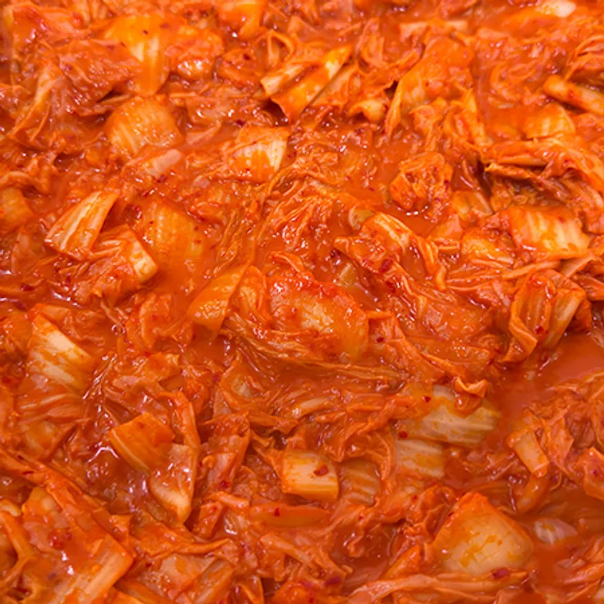 삼제이 볶음김치 10kg 수입산 업소용 종이박스 이미지