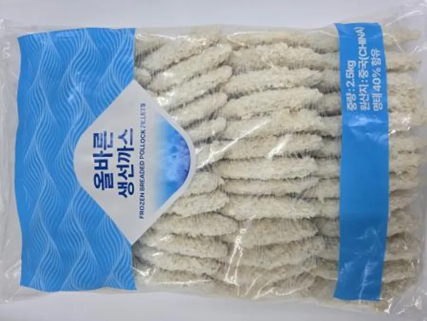 순살 명태 생선까스 2.5kg 대용량 이미지
