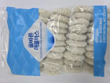 오징어 듬뿍인 해물까스 2.5kg 대용량