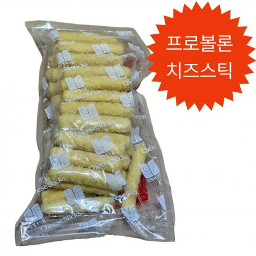 프로볼론&모짜렐라치즈스틱 1kg, (25g*40입) 이미지