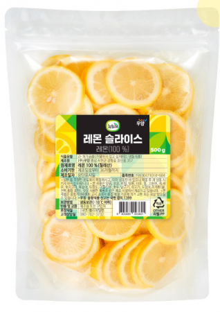 뉴뜨레 냉동 레몬슬라이스 칠레산 500G/EA