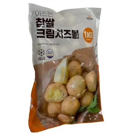 이츠펀 찹쌀 크림치즈볼1kg