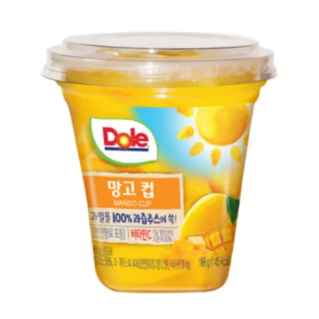 DOLE 후룻컵 망고 198g 6개입 [소박스] 이미지