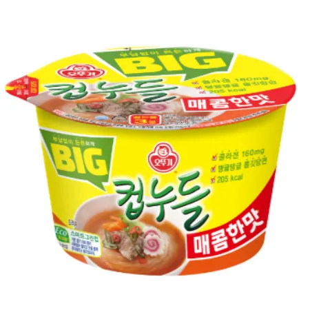 오뚜기 빅컵누들-매콤한맛 용기61g [61g*12]