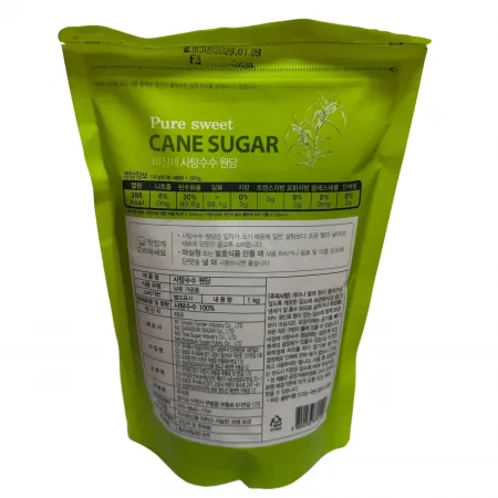 비정제 사탕수수 원당 1kg 이미지