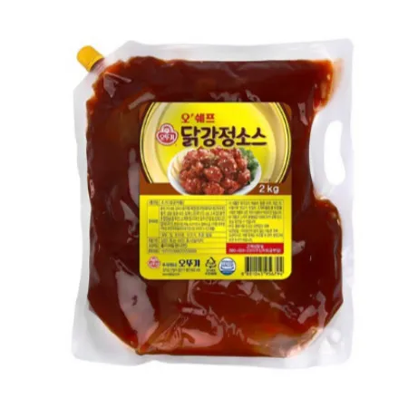 ★특가★ 오뚜기 오쉐프 닭강정소스(스파우트팩) 2kg