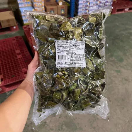 ⭐식봄 특가⭐[국산] 청다시마 튀각 500g 이미지